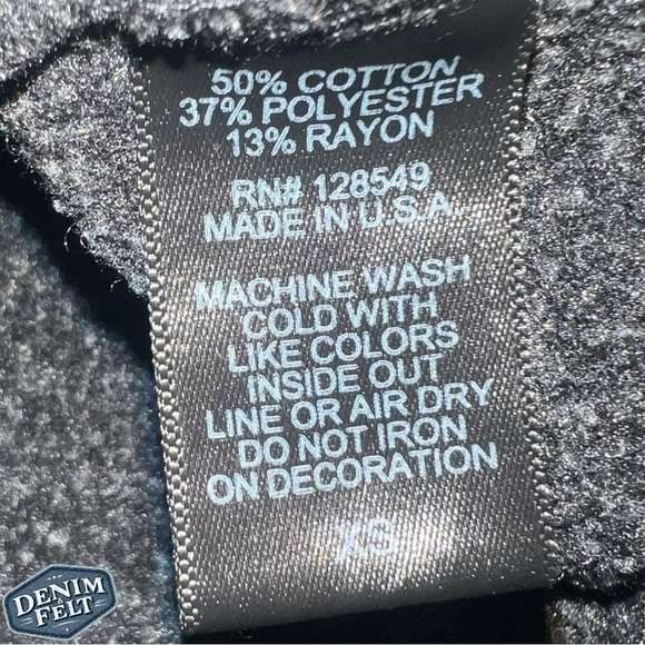 Aviator Nation Unisex Charcoal 6 Stripe Chevron Crewneck/Sweatshirt | PRELOVED🌈 - Picture 7 of 11